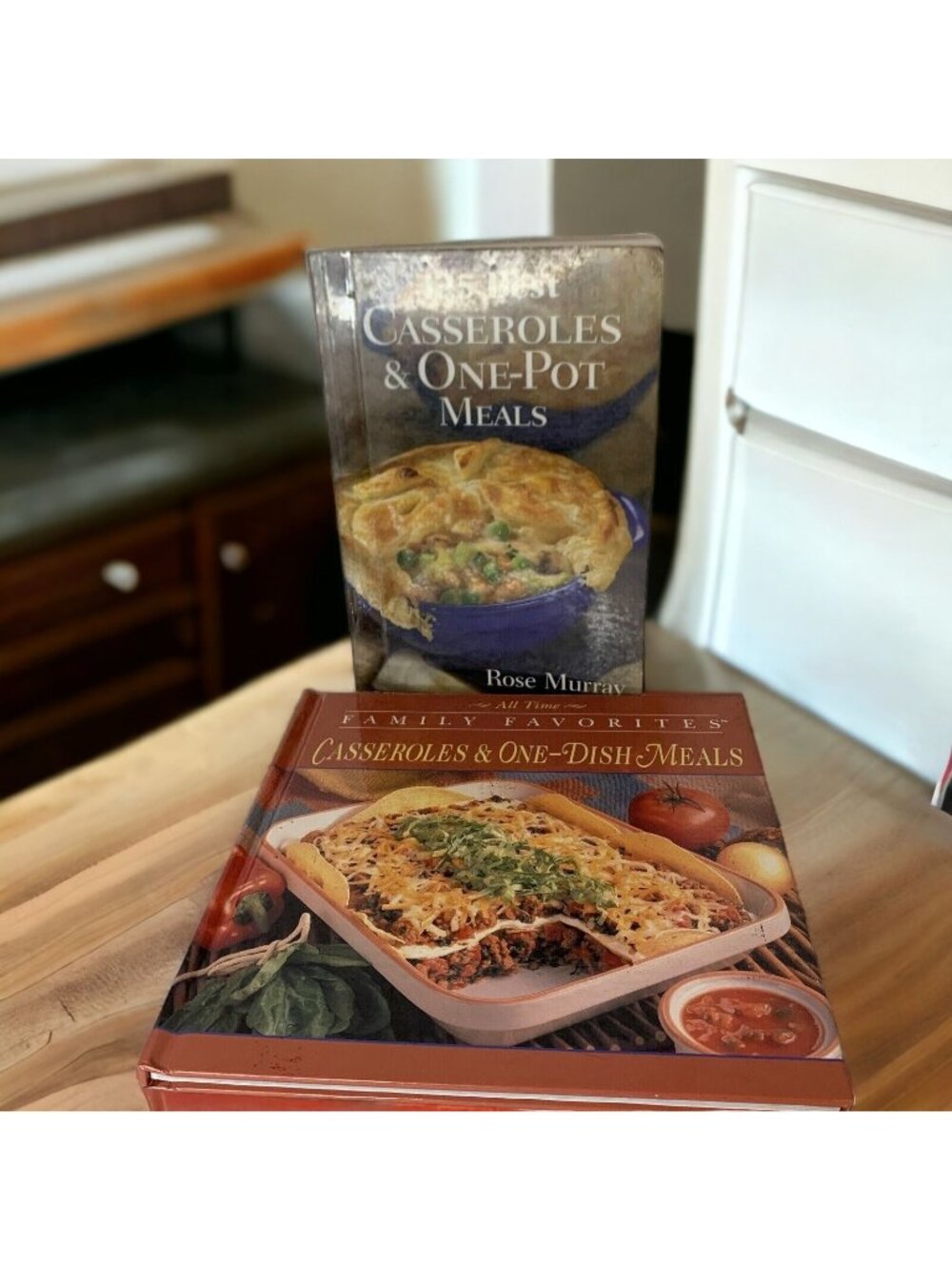 125 Best Casseroles & One-Pot Meals  Family Favorites Cookbook Set 2 Books